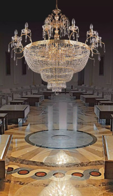 Lámpara Lámpara colgante Lámpara de araña Lámpara de cristal Lámpara de techo 118x125