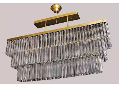 Lámpara de araña de latón para salón Lámpara de techo colgante