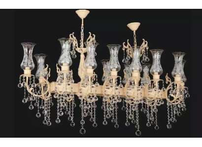 Lámpara de techo de lujo, lámpara de mesa de comedor, candelabro, lámpara de techo, lámpara de araña de cristal.