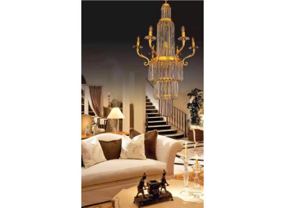 Lámpara de araña Lámpara colgante moderna Lámpara de techo Lámpara de lujo Vestíbulo