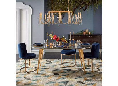 Lámpara colgante candelabro lámpara de cristal lámpara de techo lámparas 106x80