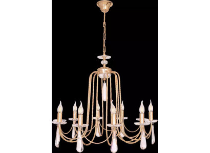 Lámpara de luz redonda Lámparas Lámpara de techo Candelabro Luces 75x100