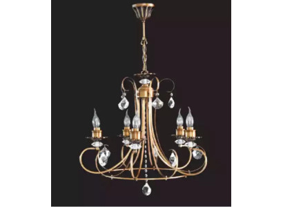 Lámpara de araña de cristal - Lámpara de araña moderna elegante interior lámpara luminaria