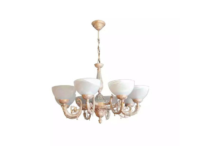 Lámpara de araña Lámpara de techo Lustre Lámpara de techo Lámparas de vidrio Beige Arte
