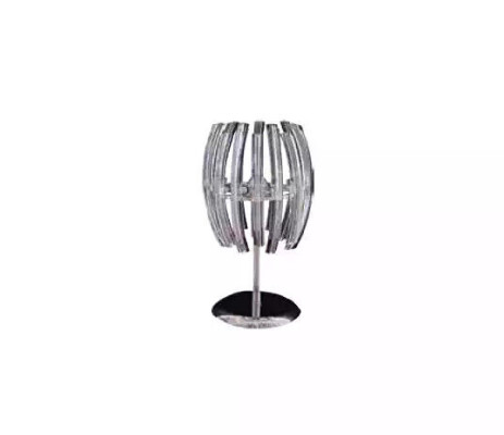 Lámpara de mesa de lujo moderna para dormitorio interior de estilo nuevo.