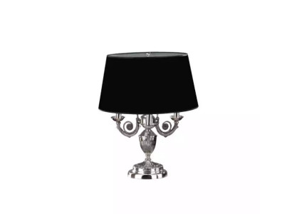 Lámpara de mesa con pantalla negra Lámpara de mesa Lámparas de mesa Lámpara