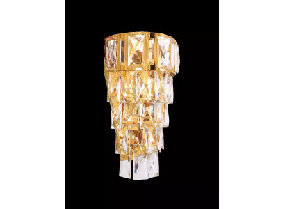 Aplique de pared Lámpara de pared Apliques de pared Lámpara de araña Lámparas de pared Cristal Oro