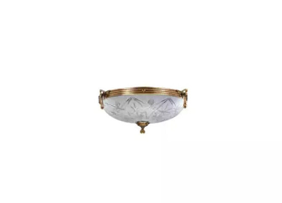 Lámpara de techo Lámpara de techo Lámpara de techo Gris Lámpara Candelabro Vidrio Oro