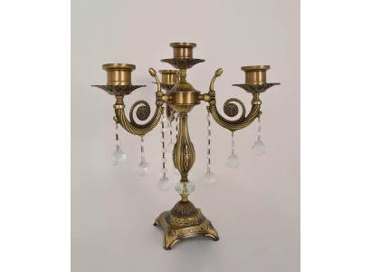 Lámpara de mesa Lámpara de noche de lujo Luces de candelabro Forma de lámpara de mesa
