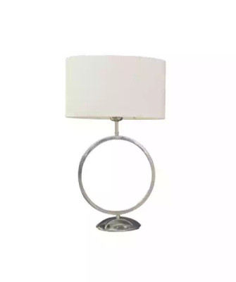 Lámpara de mesa para sala de estar, lámpara de noche, lámpara nueva color blanco.