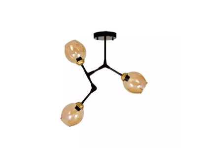 Lámparas Lustres Lámparas de araña Lámparas de techo lámparas de techo Oro Moderno Vidrio