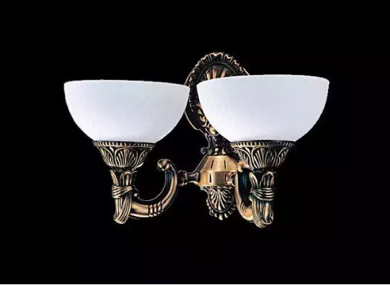 Lámpara de pared Apliques de pared Tipo de aplique Lámpara de araña Pared Lámparas Vidrio blanco