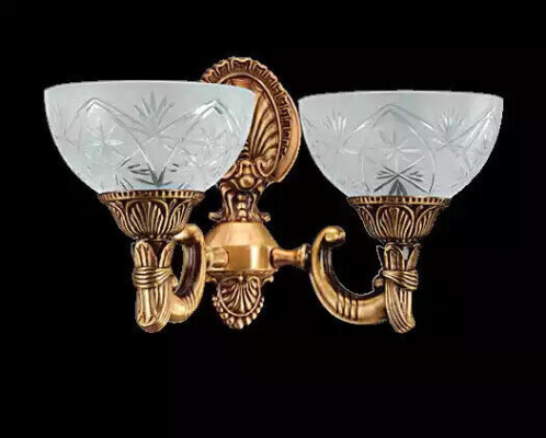 Lámpara de pared Apliques de pared Tipo de lámpara de pared Araña de Pared Lámparas de Pared Dorado Cristal