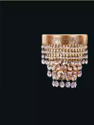 Lámpara de pared Apliques Aplique de pared Lámpara de araña Lámparas de pared Cristal Oro