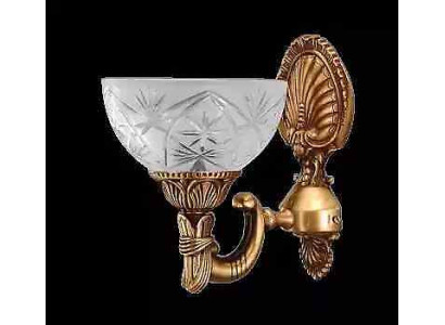 Lámpara de pared Luces de pared Tipo Aplique de pared Lámparas Lámpara de pared de Vidrio Oro