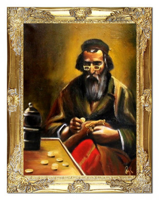 Cuadro al óleo, cuadros al óleo, pinturas, cuadros, cuadro pintado a mano, óleo con marco, óleo 15254.