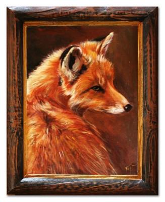 Cuadro al óleo Cuadros al óleo Pintura Imágenes Imagen Pintado a mano Aceite con marco G04965
