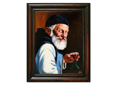 Cuadro al óleo Cuadros al óleo Pintura Pinturas Cuadro Pintado a mano Óleo con marco Barroco G05055