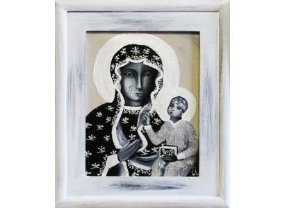 Religión María Artesanía en óleo Cuadro Cuadros en óleo Marco Imágenes G16045