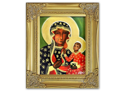 Religión María Artesanía Pintura al óleo Imagen Pinturas al óleo Marcos Cuadros G02035