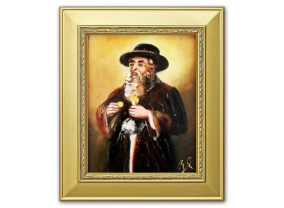Pintura al óleo Pinturas al óleo Cuadro Cuadros Imagen Pintado a mano Óleo con marco Barroco G01503
