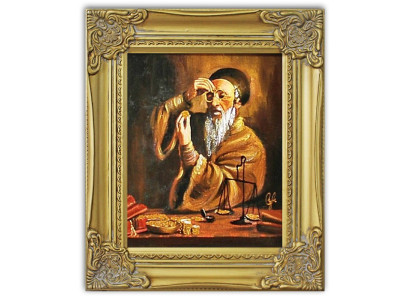 Pintura al óleo Pinturas al óleo Cuadro Pinturas Cuadro Pintado a mano Óleo con marco Barroco G04092