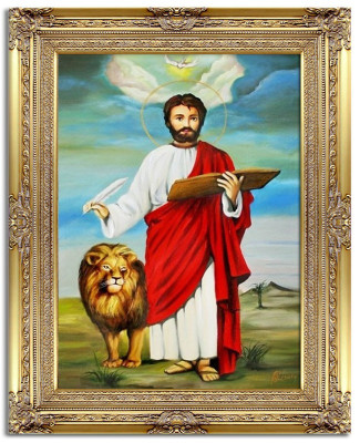 Religión Moisés Diez Mandamientos Trabajo Manual Pintura al óleo Imagen Pinturas al óleo Marco Imágenes G06271
