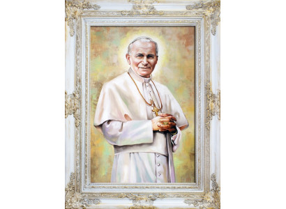 Religión Papa Juan Pablo 2 Pintura al óleo Pinturas al óleo Marco Imágenes G16863