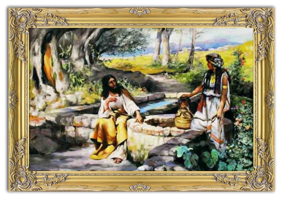 Religión Jesucristo Dios pintura al óleo imagen cuadros de óleo marco cuadros G94015
