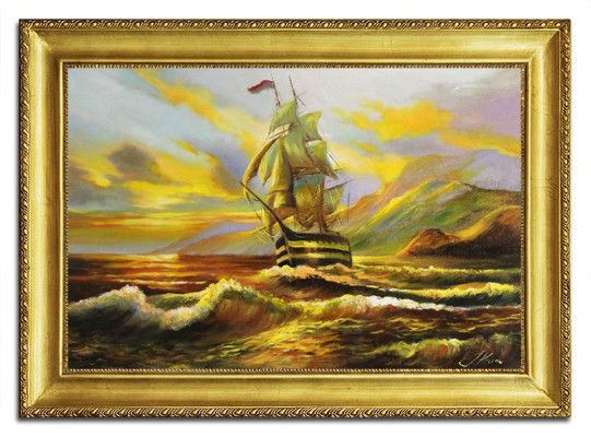 Pintura al óleo Pinturas al óleo Cuadros Imágenes Pintura Pintado a mano Óleo Marco Barroco Colón 96504