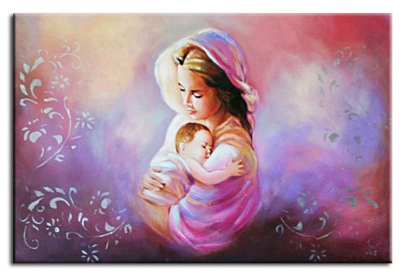 Religión María trabajo manual pintura al óleo imagen pinturas al óleo marcos imágenes G02845