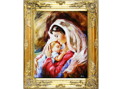 Religión María trabajo manual cuadro al óleo imagen cuadros marco cuadros G04037