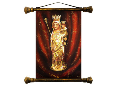 Religión María Trabajo manual Pintura al óleo Imagen Pinturas al óleo Marco Imágenes G94275