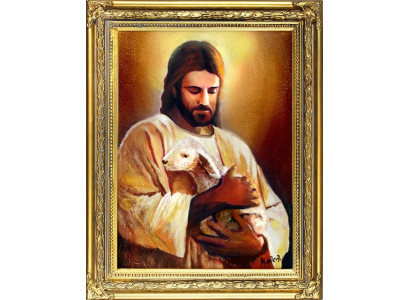 Religión Jesucristo trabajo manual cuadro de óleo cuadro cuadros marco de cuadros imágenes G00258