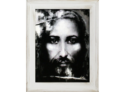 Religión Jesucristo trabajo manual pintura al óleo cuadro pinturas al óleo marco imágenes G93221