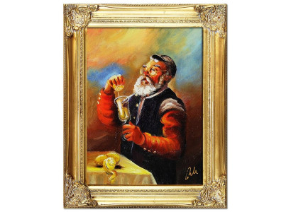 Pintura al óleo Pinturas al óleo Cuadro Cuadros Pintura Pintado a mano Óleo con marco Óleo G04040