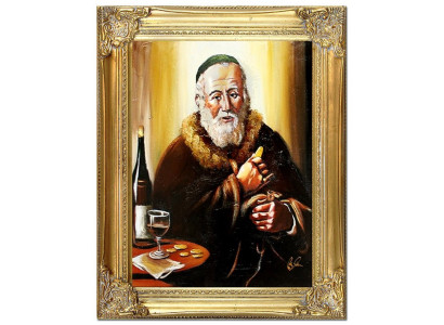 Cuadro al óleo, cuadros al óleo, pintura, cuadros, cuadro pintado a mano, óleo con marco, óleo G06517