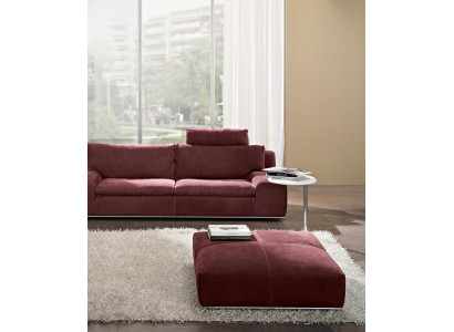 Taburete Reposapiés Sala de estar Muebles Lujo Tapizado Diseño Muebles Italianos Nuevos