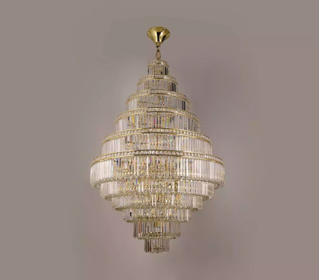 Lámpara de araña Lámpara colgante Lámpara de cristal Lámpara de techo 120x140