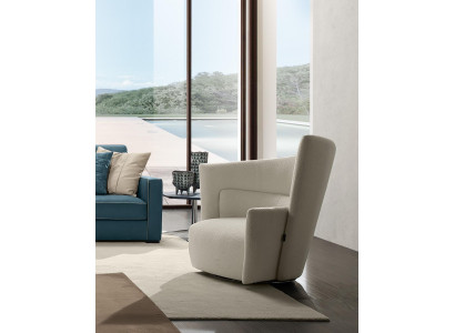 Sillón Asiento Diseño Moderno Sala de estar Blanco Estilo Italiano Lujo Prianera Nuevo