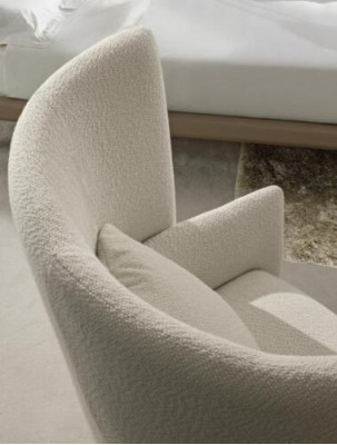 Sillón Asiento Diseño Moderno Sala de estar Blanco Estilo Italiano Lujo Prianera Nuevo