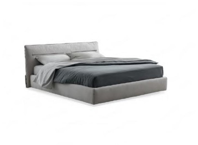 Cama Cama doble elegante en color gris Cama doble para dormitorio Camas