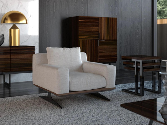 Muebles de salón Sillón de lujo Sofá moderno Diseño de muebles tapizados Decoración.