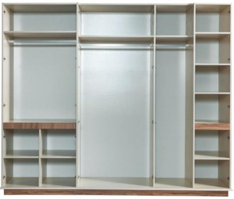 Armario moderno blanco para dormitorio Armarios de lujo de madera