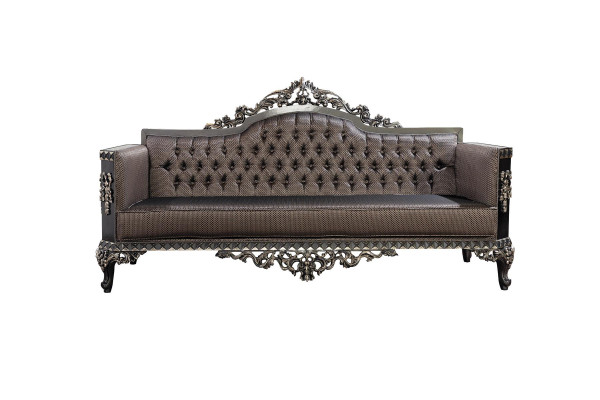 Sofás de 3 plazas de tela Big Furniture Sala de estar Clásico Nuevo Sofá de poliéster Sofa
