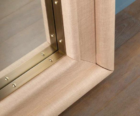 Espejo Espejo de pared Pasillo Espejo Baño Pasillo Pared Decoración Espejito nuevo beige