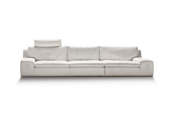 Sofá 4 plazas lujo diseñador sofá lujo sofás tapizados muebles italianos