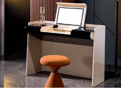 Tocador barroco Rococó consolas + taburete mesa de tocador mesa de maquillaje