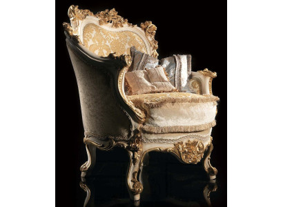 Clásico sillón sofá diván silla sillón de televisión muebles italianos nuevos