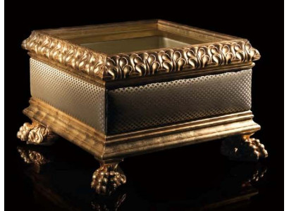 Mesa de centro marrón de madera con mesa de centro de roble mesa de centro pequeña clásica.